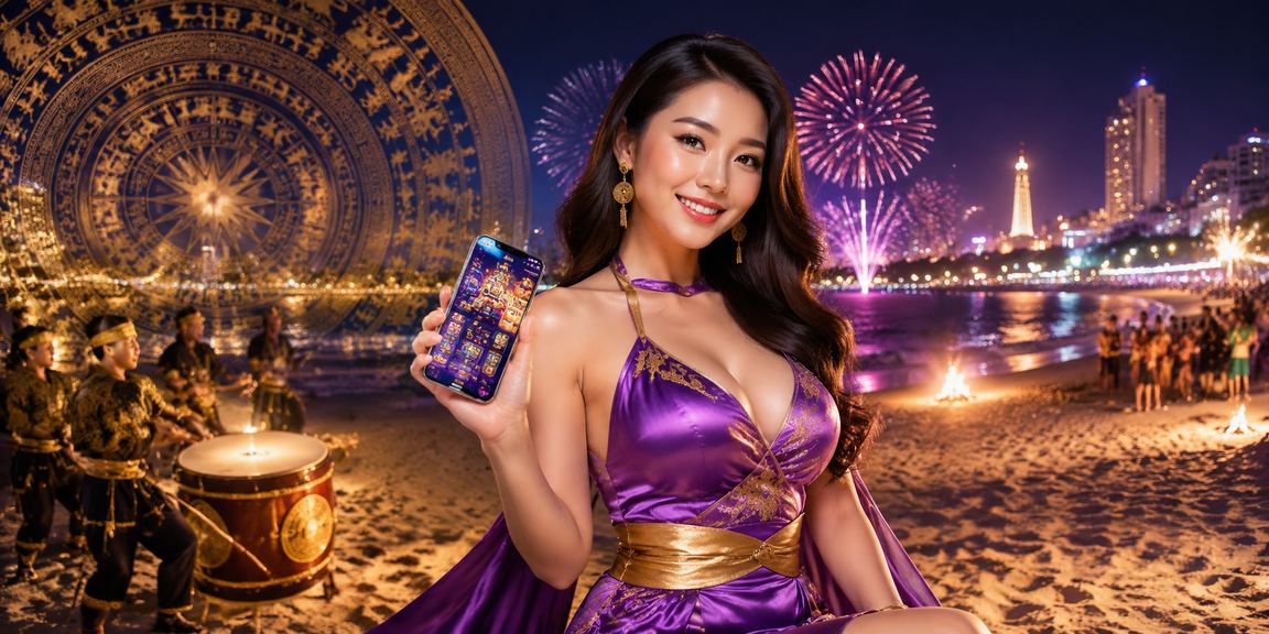 Thành viên VIP chơi casino trên di động tại bãi biển Vũng Tàu